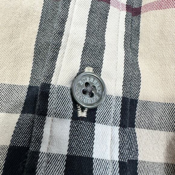 Burberry London Womens Small Nova Check Long Sleeve Button Up - Picture 7 of 8